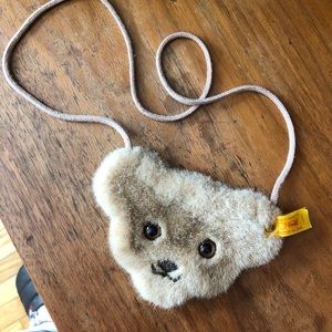 Vintage Steiff Bear Purse